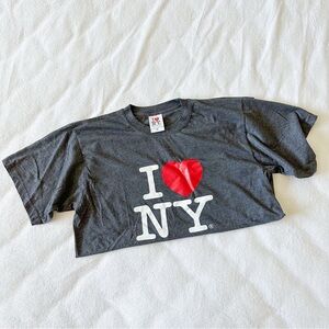 NWOT I Love NY Tee, XL, Gray